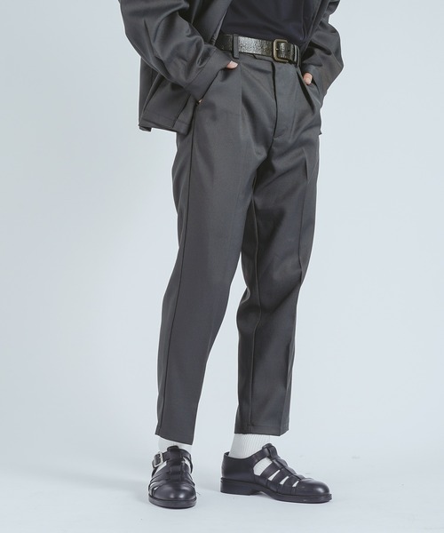 epnok(エプノック)の「ツイルテーパードパンツ/スラックス(SET UP)(その他パンツ・メンズ・ブラック/ダークブラウン/ダークグレー・MEDIUM/LARGE)」の9枚目の写真