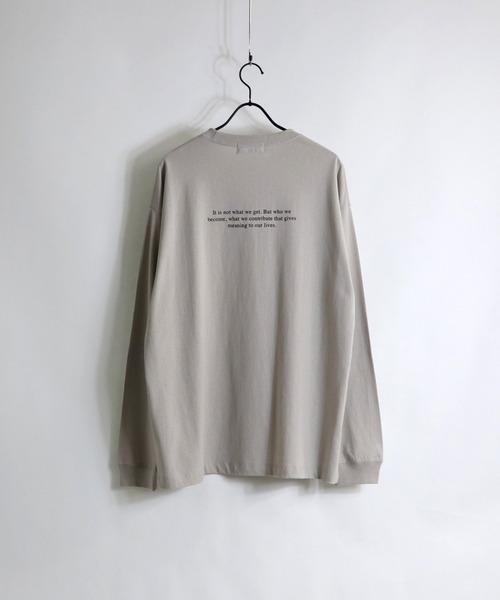 ILL'S(イルズ)の「ILL'S / イルズ サングラスイラストビッグロンT(Tシャツ/カットソー・メンズ・ホワイト/ブラック/ベージュ/ブラウン/ミント/ホワイト系その他・M/L)」の16枚目の写真