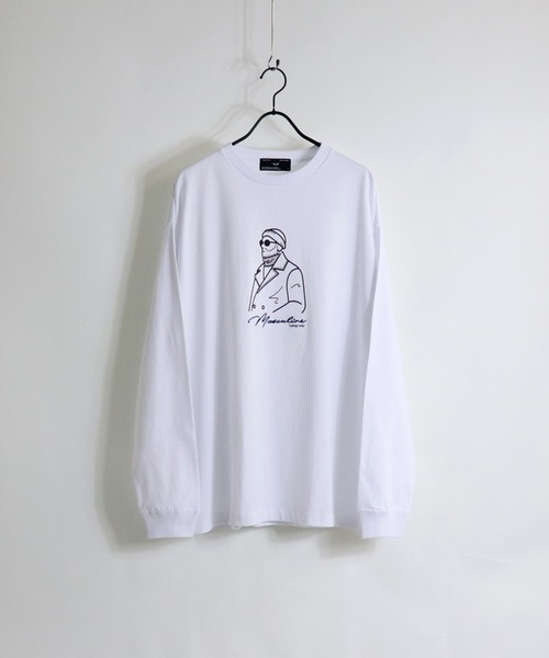 サングラスイラストビッグロンt Tシャツ カットソー Ill S イルズ のファッション イルズ トップス Ill S イルズ