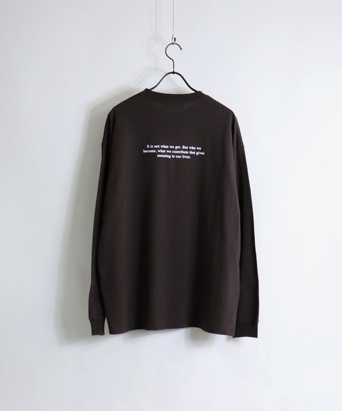 ILL'S(イルズ)の「ILL'S / イルズ サングラスイラストビッグロンT(Tシャツ/カットソー・メンズ・ホワイト/ブラック/ベージュ/ブラウン/ミント/ホワイト系その他・M/L)」の14枚目の写真