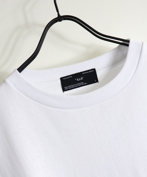 ILL'S(イルズ)の「ILL'S / イルズ サングラスイラストビッグロンT(Tシャツ/カットソー・メンズ・ホワイト/ブラック/ベージュ/ブラウン/ミント/ホワイト系その他・M/L)」の19枚目の写真