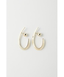 MOUSSY | ROUND EARRINGS(ピアス（両耳用）)