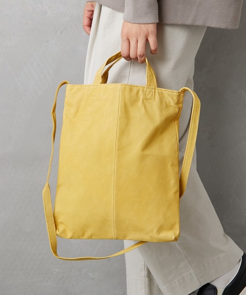 PUAL CE CIN(ピュアルセシン)の「PIGSUEDE TOTE SHOULDER/スエードトートショルダーバッグ(ショルダーバッグ・レディース・グレー/カーキ/イエロー・FREE)」の12枚目の写真