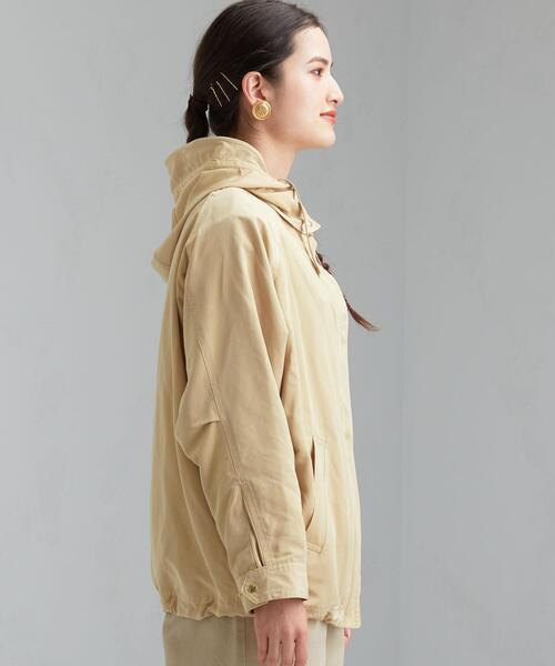 green label relaxing（グリーンレーベルリラクシング）の「◆SC ルーズ ドルマン ブルゾン（ブルゾン・レディース・ベージュ/ネイビー/オリーブ・40/38/36）」の5枚目の写真