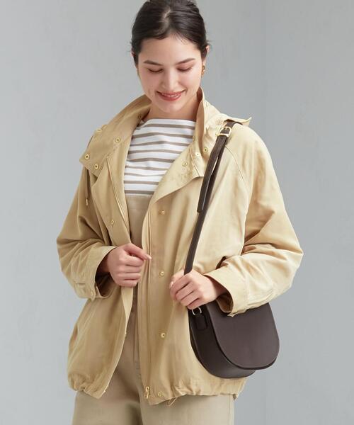 green label relaxing（グリーンレーベルリラクシング）の「◆SC ルーズ ドルマン ブルゾン（ブルゾン・レディース・ベージュ/ネイビー/オリーブ・40/38/36）」の20枚目の写真