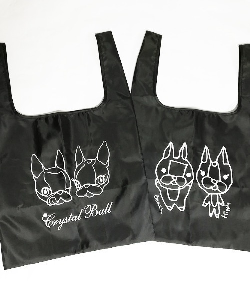 CRYSTAL BALL（クリスタルボール）の「CB Reusable ECO Bag（エコバッグ/サブバッグ・レディース・ブラック系その他/ブラック系その他2・FREE）」の8枚目の写真