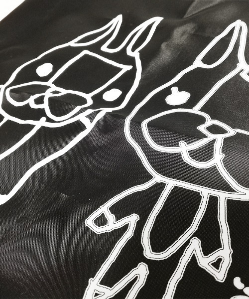 CRYSTAL BALL（クリスタルボール）の「CB Reusable ECO Bag（エコバッグ/サブバッグ・レディース・ブラック系その他/ブラック系その他2・FREE）」の6枚目の写真