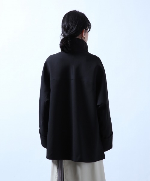 HARE - スタンドワイドブルゾン⚠︎ブラック (定価¥17.600-) HARE - スタンドワイドブルゾン⚠︎ブラック (定価¥17.600-)の