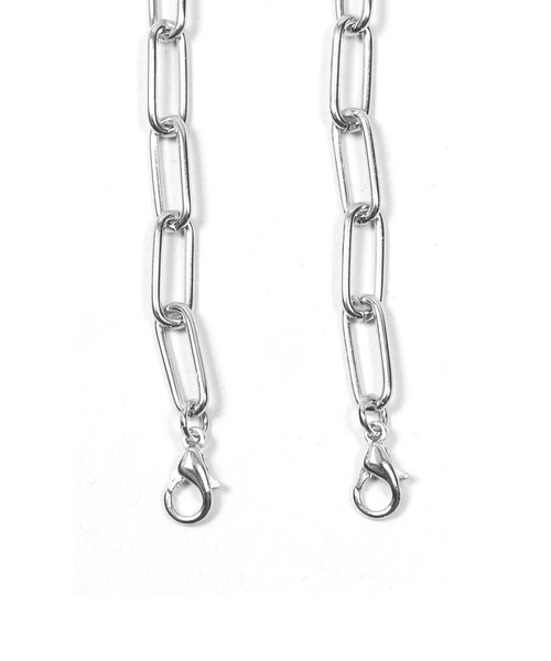 Figments（フィグメンツ）の「マスクチェーン2（マスク・レディース・シルバー・FREE）」の3枚目の写真