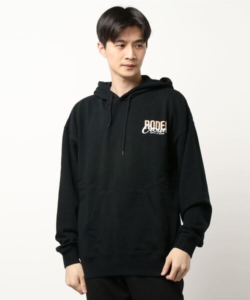 セール Crowns Wide メンズwパッチパーカー パーカー Bowl Rodeo Crowns Wide Bowl ロデオクラウンズ ワイドボウル のファッション 元の価格