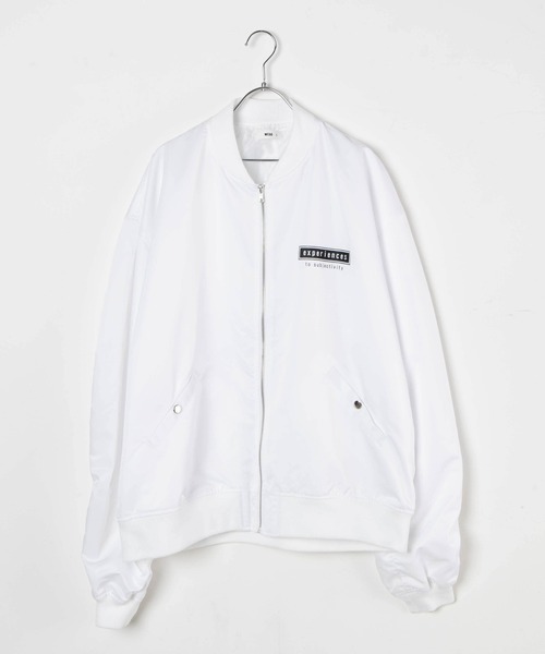 WEGO（ウィゴー）の「WEGO/フォトグラフィックMA－1（ミリタリージャケット・メンズ・ホワイト/ブラック・MEDIUM/LARGE）」の11枚目の写真