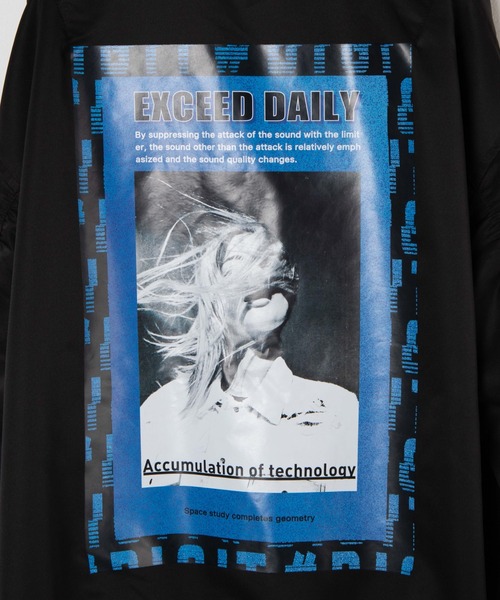 WEGO（ウィゴー）の「WEGO/フォトグラフィックMA－1（ミリタリージャケット・メンズ・ホワイト/ブラック・MEDIUM/LARGE）」の5枚目の写真