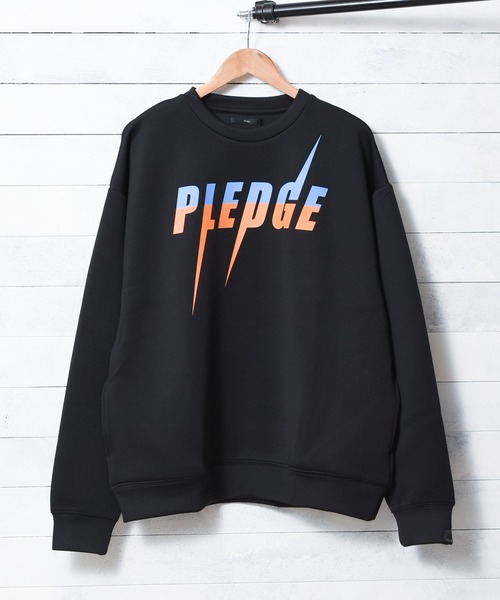 Pledge(プレッジ)の「【Bl】【pledge】イラストプリント ポンチプルオーバー(スウェット・レディース・ホワイト系その他2/ホワイト系その他3/ブラック系その他2/ブラック系その他3/ブルー系その他3/パープル系その他3/ブラウン系その他/グレー系その他/ブラック系その他/ホワイト系その他/ホワイト系その他4・MEDIUM/LARGE)」の7枚目の写真