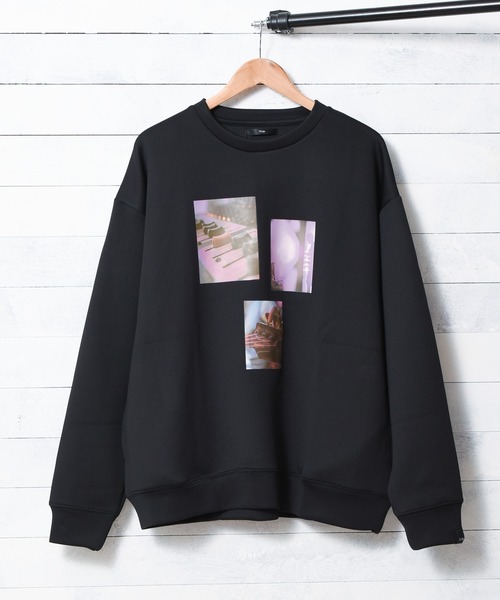 Pledge(プレッジ)の「【Bl】【pledge】イラストプリント ポンチプルオーバー(スウェット・レディース・ホワイト系その他2/ホワイト系その他3/ブラック系その他2/ブラック系その他3/ブルー系その他3/パープル系その他3/ブラウン系その他/グレー系その他/ブラック系その他/ホワイト系その他/ホワイト系その他4・MEDIUM/LARGE)」の8枚目の写真