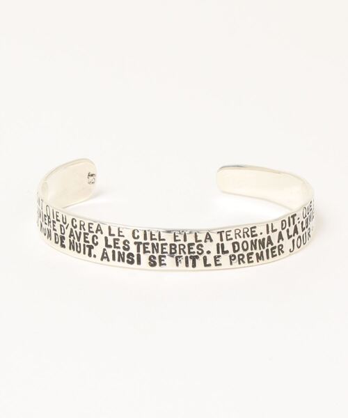 SERGE THORAVAL（セルジュトラヴァル）の「Serge Thoraval/La Genese 創世記 バングル（バングル/リストバンド・レディース・シルバー・M）」の3枚目の写真