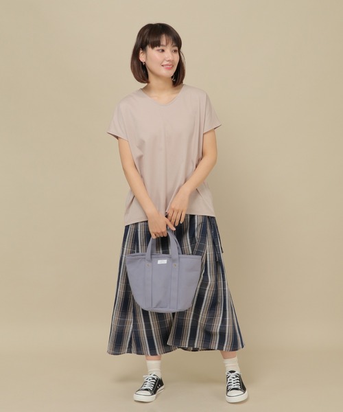 ikka（イッカ）の「ノルマンディリネンレースアップスカート（スカート・レディース・ベージュ/ネイビー/オリーブ・M/L）」の22枚目の写真