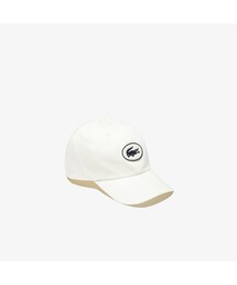 LACOSTE | カーブバイザーオーバルエンブレムキャップ(キャップ)
