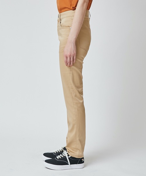 Arnold Palmer（アーノルドパーマー）の「ストレッチチノスリム5ポケットパンツ（チノパンツ・レディース・ネイビー/ベージュ・4/3/2）」の4枚目の写真