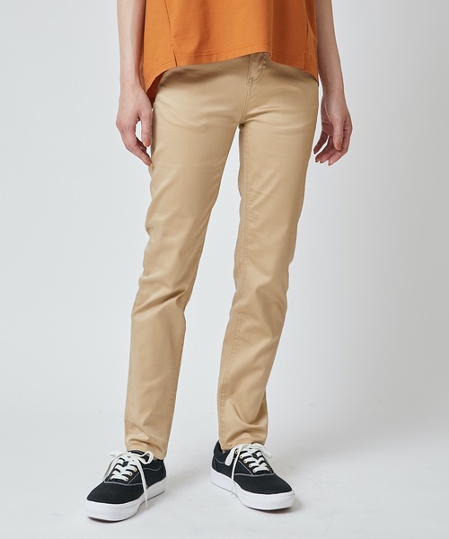 Arnold Palmer（アーノルドパーマー）の「ストレッチチノスリム5ポケットパンツ（チノパンツ・レディース・ネイビー/ベージュ・4/3/2）」の10枚目の写真