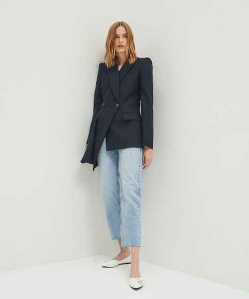 CHARLES & KEITH（チャールズ & キース）の「ハーフドルセイ カットアウトバレリーナ / Half D'Orsay Cut-Out Ballerinas（パンプス・レディース・ホワイト/ブラック・22.5cm/23cm/23.5cm/24.5cm/25cm/25.5cm）」の5枚目の写真