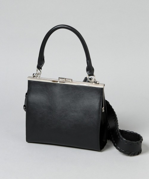 HARE（ハレ）の「ミニマルガマグチBAG(HARE)（ショルダーバッグ・レディース・ブラック/ブラック系その他・FREE）」の22枚目の写真