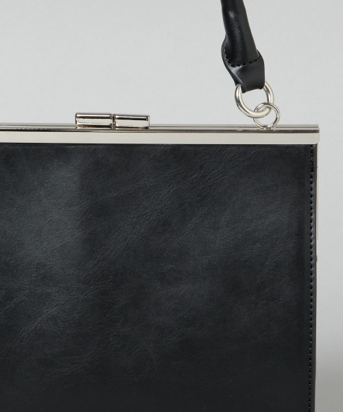 HARE（ハレ）の「ミニマルガマグチBAG(HARE)（ショルダーバッグ・レディース・ブラック/ブラック系その他・FREE）」の15枚目の写真