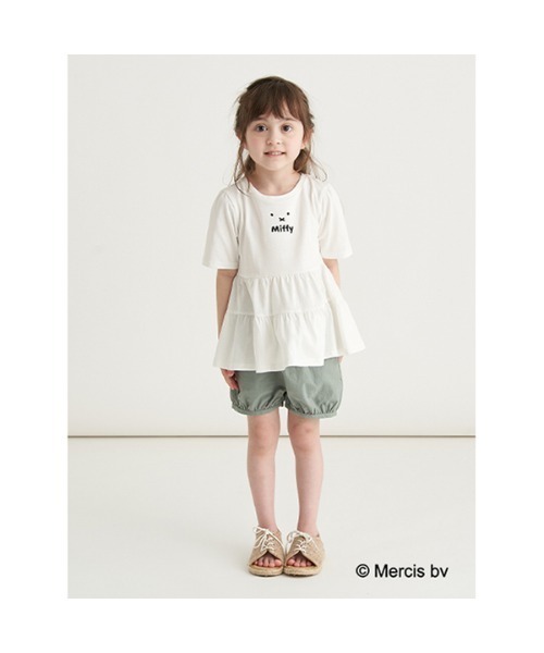 b・ROOM(ビールーム)の「【ディック・ブルーナ】MIFFYティアードTシャツ(Tシャツ/カットソー・キッズ・オフホワイト/ライトピンク/ベージュ/ブラック・120cm/100cm/90cm/130cm/110cm)」の19枚目の写真