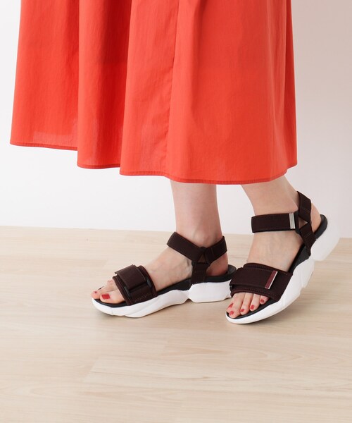 DRESKIP（ドレスキップ）の「◆スニーカー底サンダル（サンダル・レディース・ブラック/ブラック系3/ブラウン系4・35/45）」の9枚目の写真