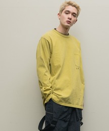 BAL | 【2021秋冬】PIGMENT DYE LS TEE(Tシャツ/カットソー)