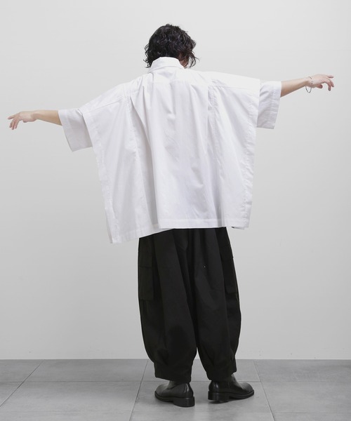 minsobi(ミンソビ)の「ワイドバルーンパンツ サイドポケットパンツ(その他パンツ・メンズ・ブラック・FREE)」の5枚目の写真