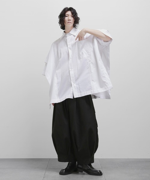 minsobi(ミンソビ)の「ワイドバルーンパンツ サイドポケットパンツ(その他パンツ・メンズ・ブラック・FREE)」の4枚目の写真