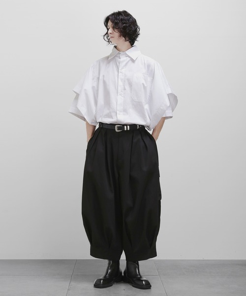 minsobi(ミンソビ)の「ワイドバルーンパンツ サイドポケットパンツ(その他パンツ・メンズ・ブラック・FREE)」の8枚目の写真