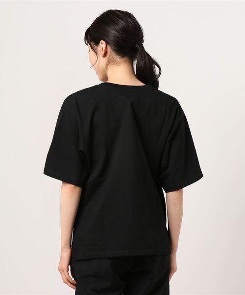 MANASTASH（マナスタッシュ）の「MANASTASH/マナスタッシュ　Ws BENLAMB HIKING TEE ベンラムハイキングティー（Tシャツ/カットソー・レディース・ホワイト/ブラック・MEDIUM）」の4枚目の写真