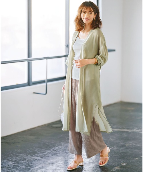 GeeRA（ジーラ）の「クリアヒールミュールサンダル（サンダル・レディース・ブラック/グリーン/アイボリー・SMALL/MEDIUM/LARGE/X-LARGE）」の9枚目の写真