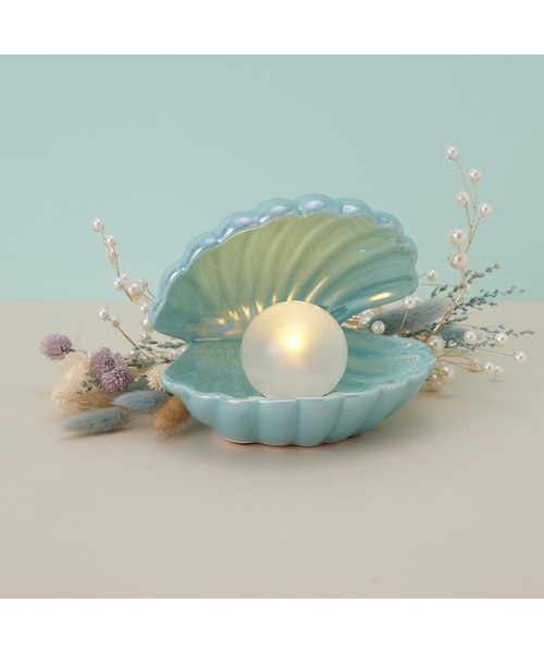 Francfranc（フランフラン）の「シェル ランプ ミント（照明・レディース・ミント・FREE）」の12枚目の写真