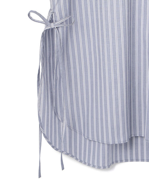 Toironier（トワロニエ）の「Toironier/トワロニエ/ストライプルーズシャツ(レギュラーフィット)（シャツ/ブラウス・メンズ・ネイビー・0）」の13枚目の写真