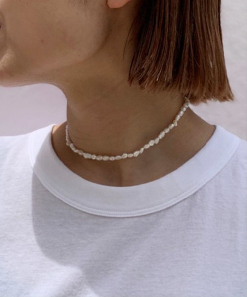 Spick & Span(スピックアンドスパン)の「【ANTHEM FOR THE SENSES】淡水パールネックレス◆(ネックレス・レディース・シルバー・FREE)」の3枚目の写真