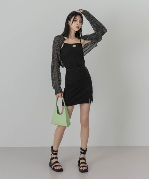 FOLLOWIN(フォロウィン)の「ストラップグラディエイターフラットサンダル(サンダル・レディース・ブラック/ブラウン・23.0cm/24.0cm/25.0cm)」の6枚目の写真