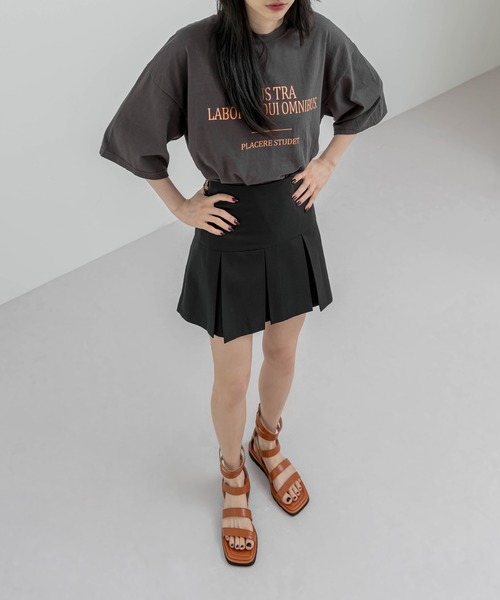 FOLLOWIN(フォロウィン)の「ストラップグラディエイターフラットサンダル(サンダル・レディース・ブラック/ブラウン・23.0cm/24.0cm/25.0cm)」の10枚目の写真