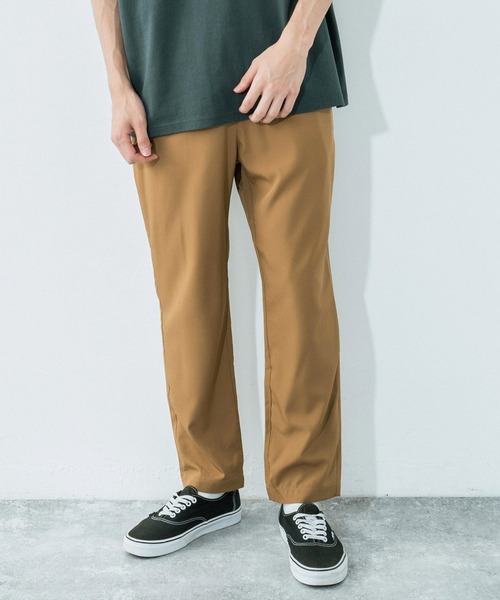Ressaca(レサーカ)の「接触冷感ストレッチ テーパードイージーパンツ(その他パンツ・メンズ・ブラック/ベージュ/カーキ/ブラック系/ネイビー・M/L/XL)」の1枚目の写真