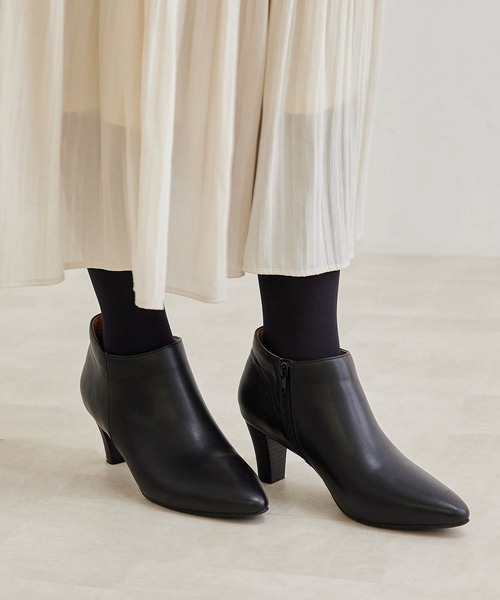 ROPE' PICNIC(ロペピクニック)の「アンクルブーティー(ブーツ・レディース・ブラック・22.5cm/23.5cm/24.5cm/23.0cm/24.0cm/25.0cm)」の8枚目の写真