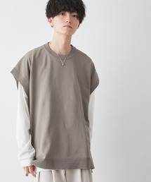 【こめ×JUNRed】サイドベルト ルーズベスト