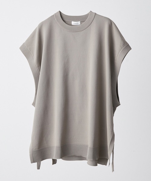 JUNRED（ジュンレッド）の「【こめ×JUNRed】サイドベルト ルーズベスト（ベスト・メンズ・ブルー系その他4/ベージュ系その他・M/L）」の19枚目の写真