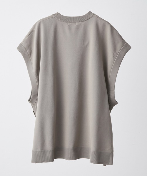 JUNRED（ジュンレッド）の「【こめ×JUNRed】サイドベルト ルーズベスト（ベスト・メンズ・ブルー系その他4/ベージュ系その他・M/L）」の20枚目の写真