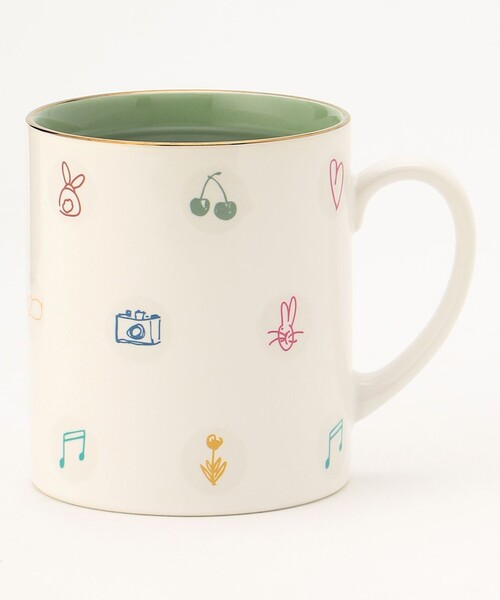 Paul Smith(ポールスミス)の「ヒートチェンジ マグカップ(スイムグッズ・レディース・ホワイト系8/ホワイト系7・F)」の1枚目の写真