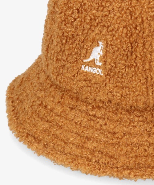 KANGOL（カンゴール）の「KANGOL SMU Sheep Fur Casual（ハット・レディース・ブラウン/アイボリー/ブラック・LARGE/X-LARGE/MEDIUM）」の18枚目の写真