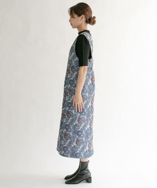 KBF（ケイビーエフ）の「ジャガードIラインワンピース（ワンピース・レディース・ブルー系その他/イエロー系その他・ONE）」の14枚目の写真