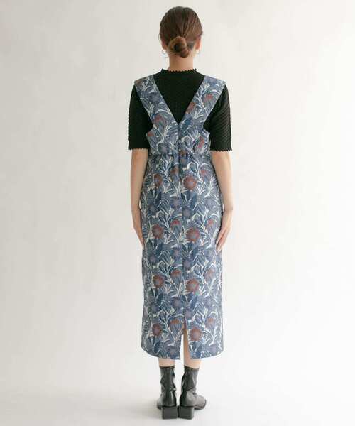 KBF（ケイビーエフ）の「ジャガードIラインワンピース（ワンピース・レディース・ブルー系その他/イエロー系その他・ONE）」の15枚目の写真