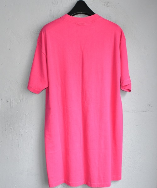 BENETTON (UNITED COLORS OF BENETTON)（ベネトンユナイテッドカラーズオブベネトン）の「【ヴィンテージ古着】90's BENETTON / ベネトン ロゴプリントＴシャツ USA製（Tシャツ/カットソー・メンズ・ピンク・LARGE）」の7枚目の写真