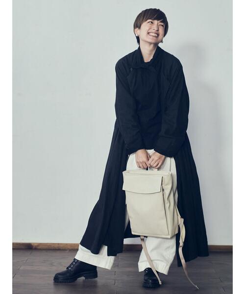 Legato Largo（レガートラルゴ）の「【WEB限定】Legato Largo　≪Lineare ≫ PC収納リュック＊（バックパック/リュック・レディース・ブラック/ブラウン/アイボリー・FREE）」の15枚目の写真